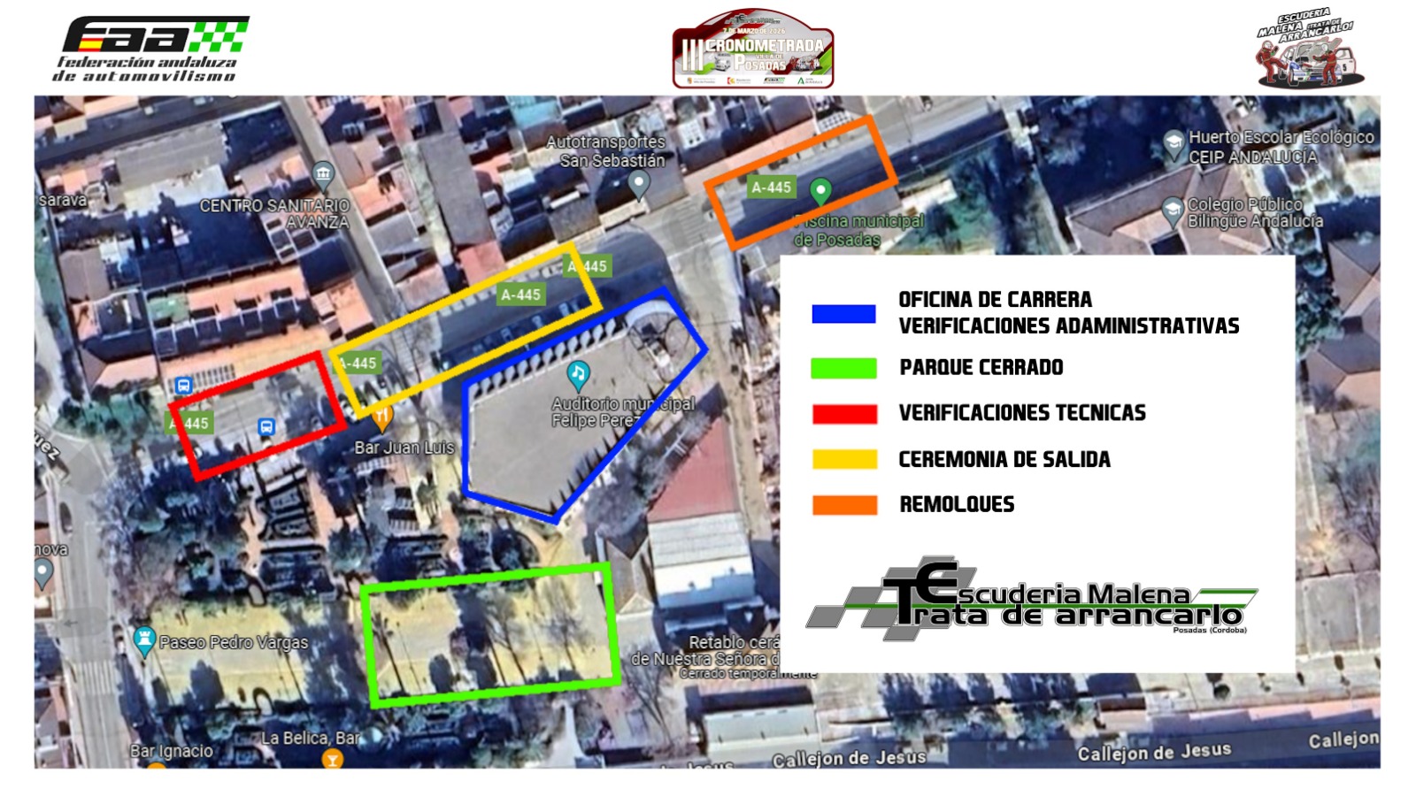 Mapa del recinto